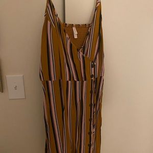 Striped colorful dress